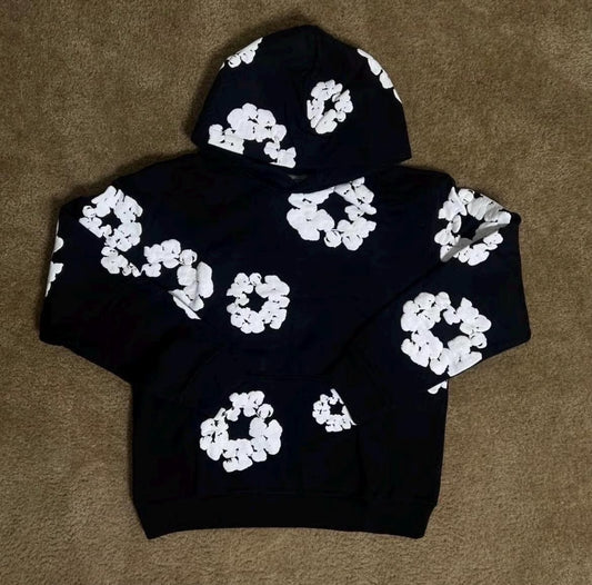 Black Denim Tears Hoodie